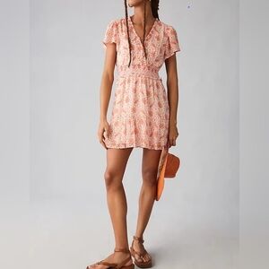 Paige Giannina Silk Mini Dress - Women's X-small